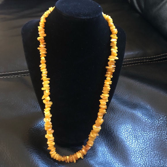 Jewelry - Vintage Baltic amber necklace adult raw amber